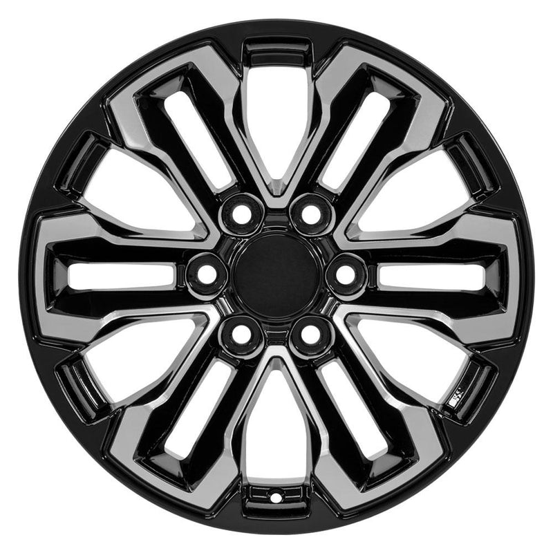 Wheel 18in Replica CV69 fits Chevrolet Silverado 18x8.5 Gloss Black
