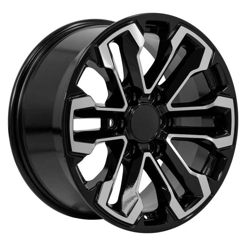 Wheel 18in Replica CV69 fits Chevrolet Silverado 18x8.5 Gloss Black