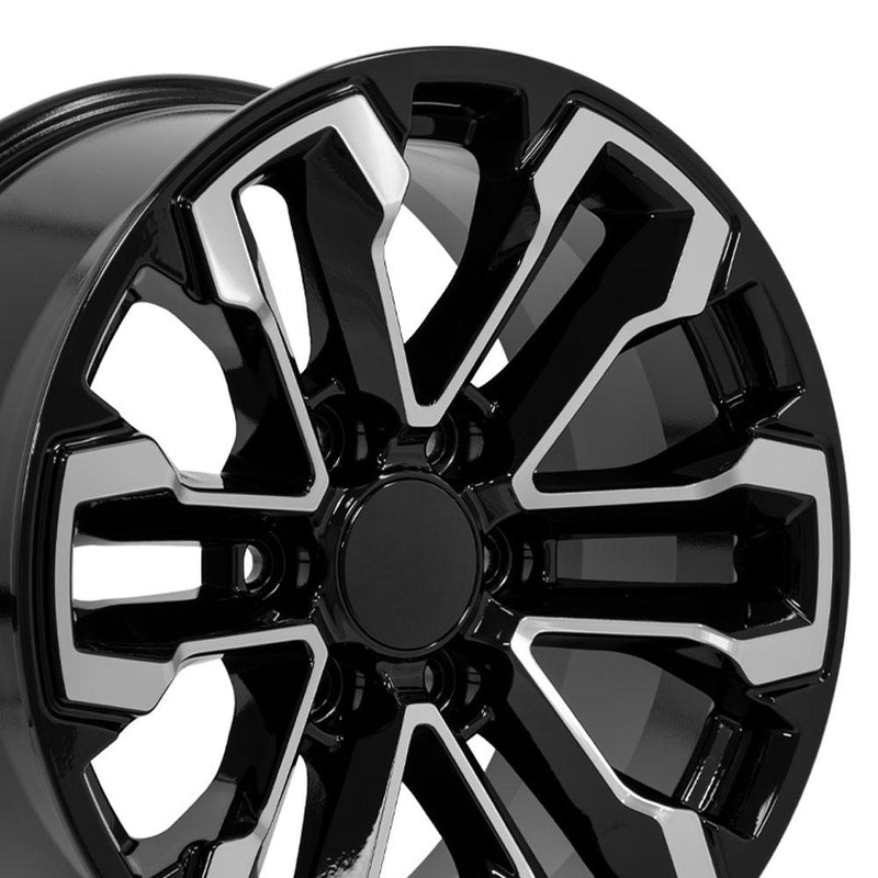 Wheel 18in Replica CV69 fits Chevrolet Silverado 18x8.5 Gloss Black