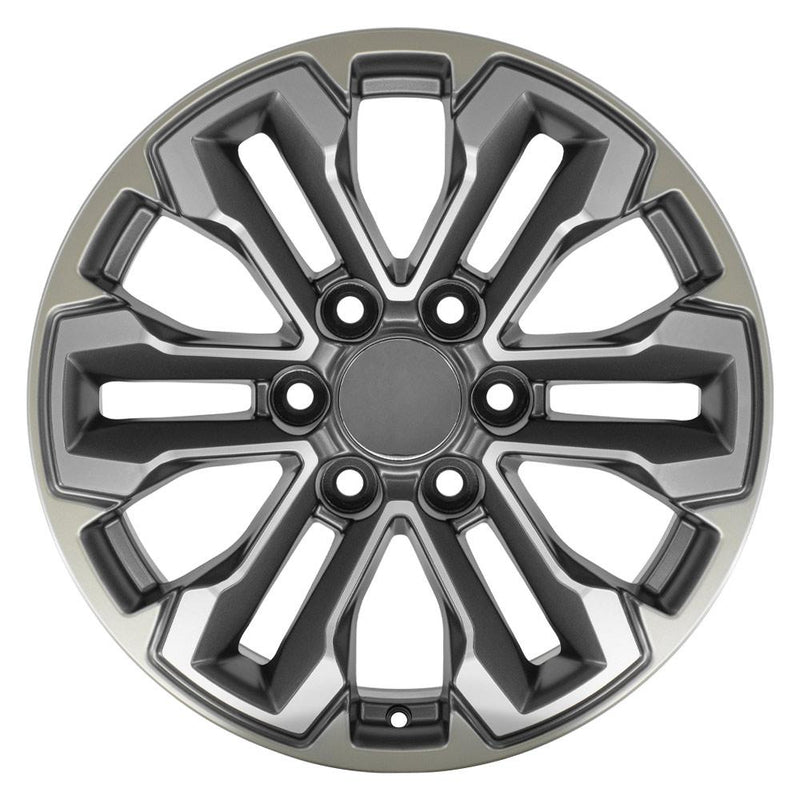 Wheel 18in Replica CV69 fits Chevrolet Silverado 18x8.5 Gunmetal