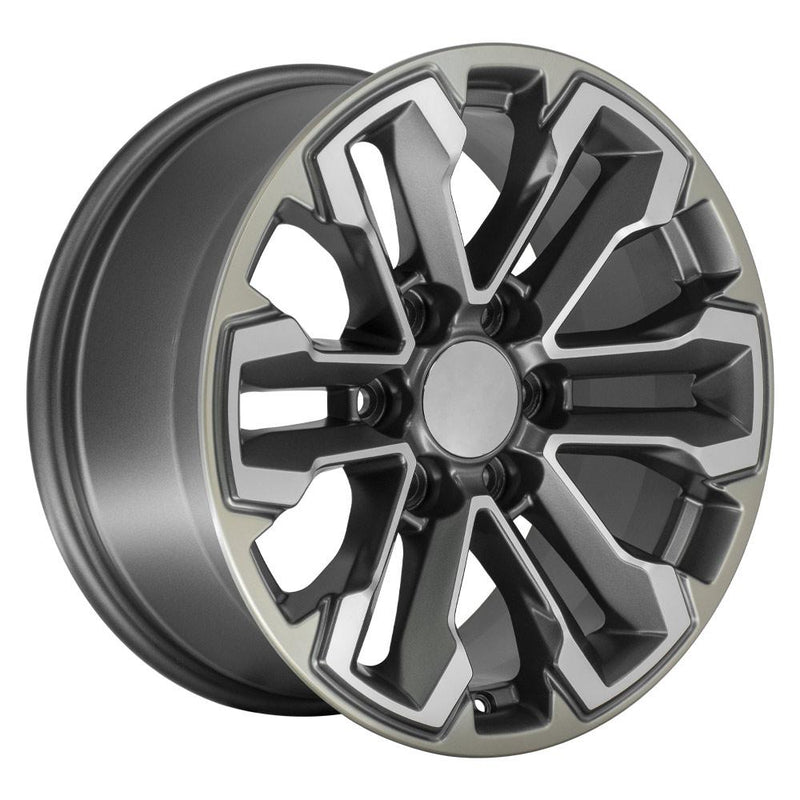 Wheel 18in Replica CV69 fits Chevrolet Silverado 18x8.5 Gunmetal
