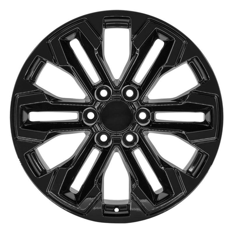 Wheel 20in Replica CV69 fits Chevrolet Silverado 20x9 Gloss Black