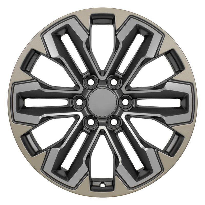 Wheel 20in Replica CV69 fits Chevrolet Silverado 20x9 Gunmetal