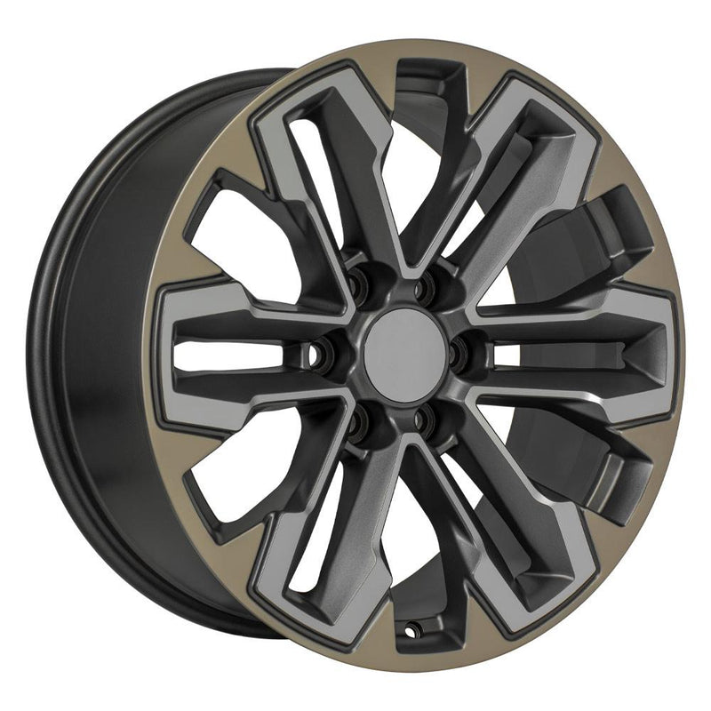 Wheel 20in Replica CV69 fits Chevrolet Silverado 20x9 Gunmetal