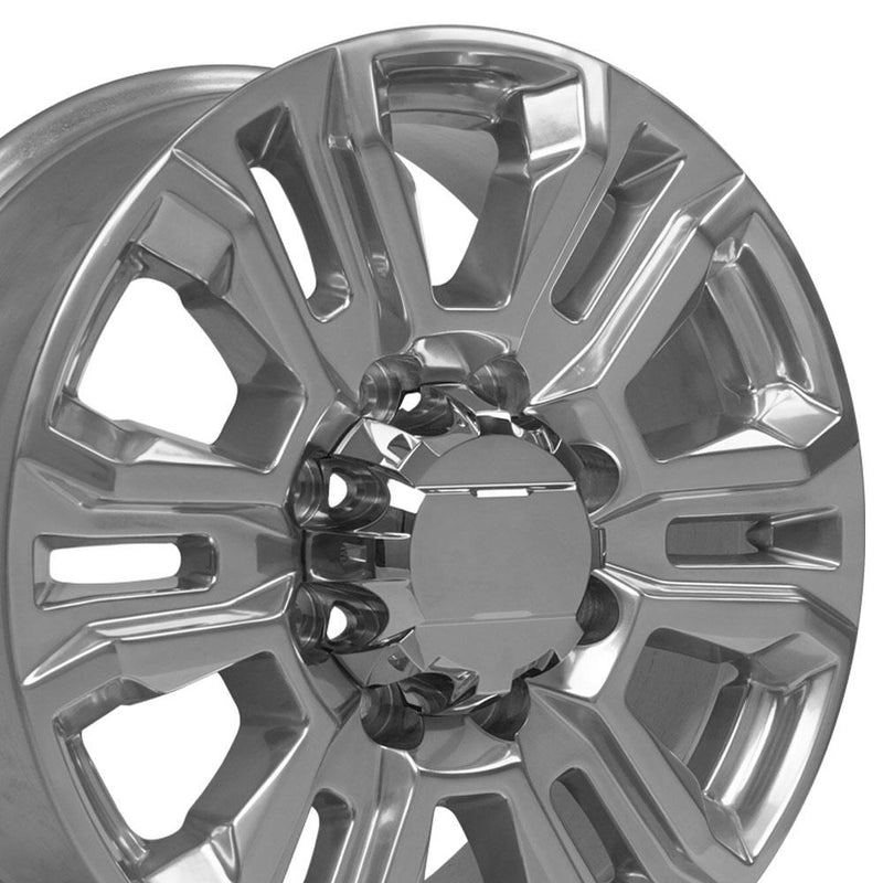 Wheel 20in Replica CV70B fits GMC Sierra 2500 3500 HD Denali 20x8.5 Polished