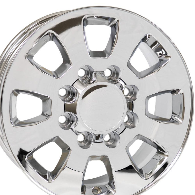 Wheel 18in Replica CV75B fits GMC Sierra 18x8 Chrome