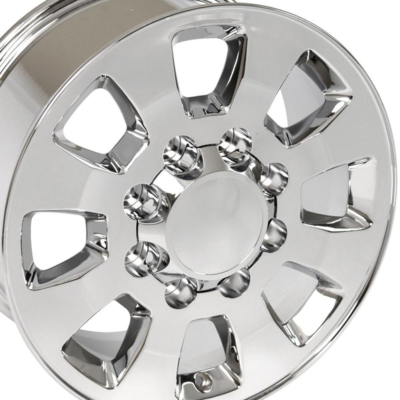 Wheel 18in Replica CV75B fits GMC Sierra 18x8 Chrome