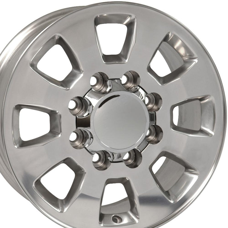 Wheel 18in Replica CV75B fits GMC Sierra 18x8 Polished