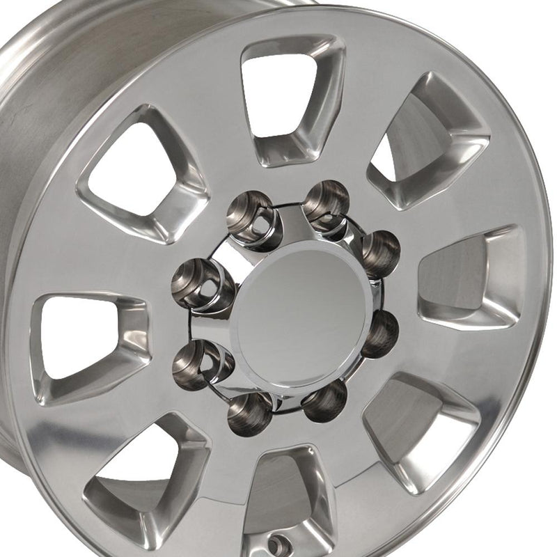 Wheel 18in Replica CV75B fits GMC Sierra 18x8 Polished