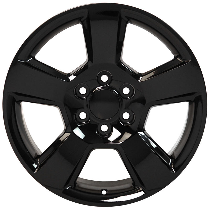 Wheel 20in Replica CV76 fits Chevrolet Tahoe 20x9 Black