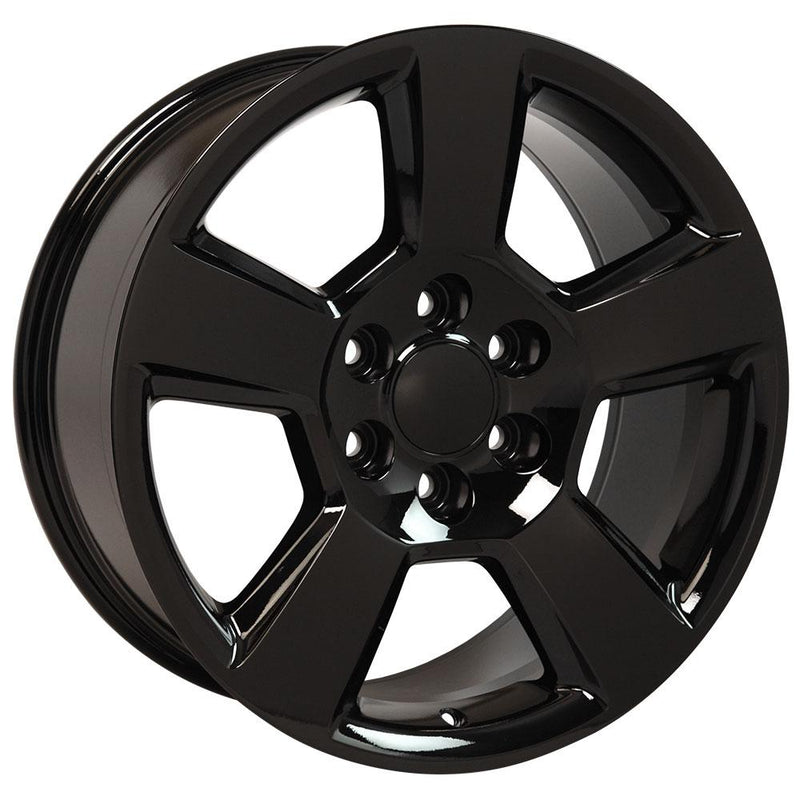 Wheel 20in Replica CV76 fits Chevrolet Tahoe 20x9 Black