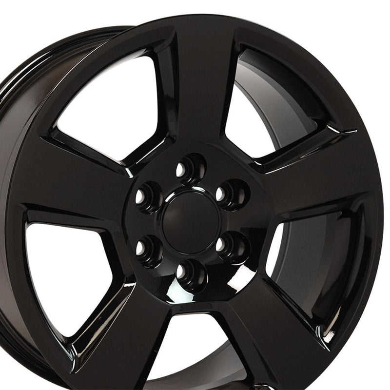 Wheel 20in Replica CV76 fits Chevrolet Tahoe 20x9 Black