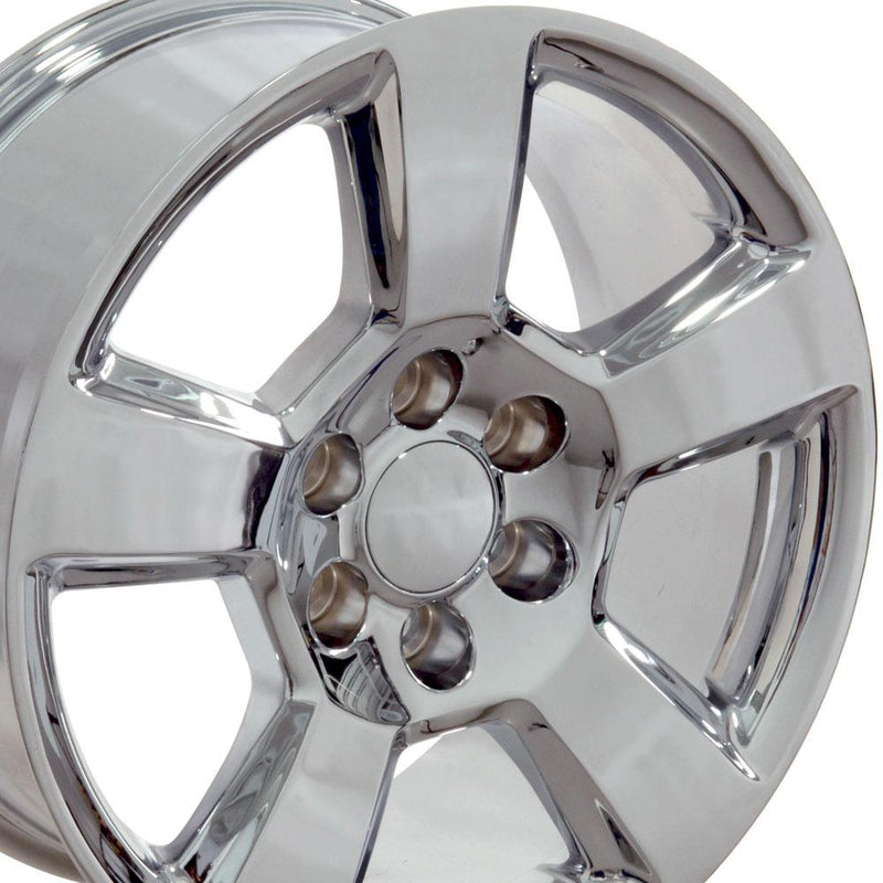 Wheel 20in Replica CV76 fits Chevrolet Tahoe 20x9 Chrome