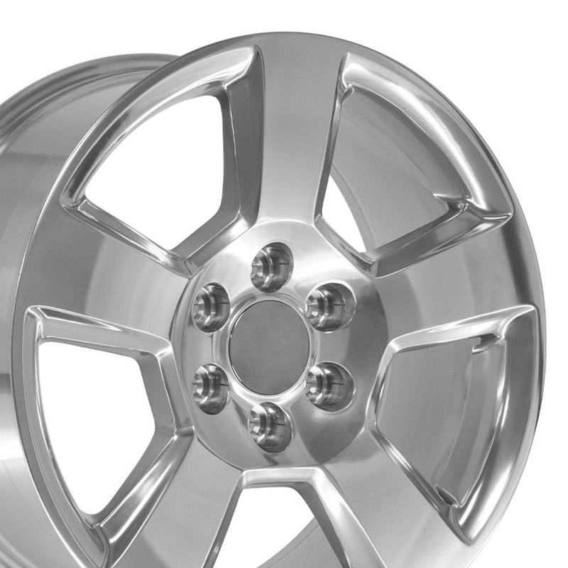 Wheel 20in Replica CV76 fits Chevrolet Tahoe 20x9 Polished