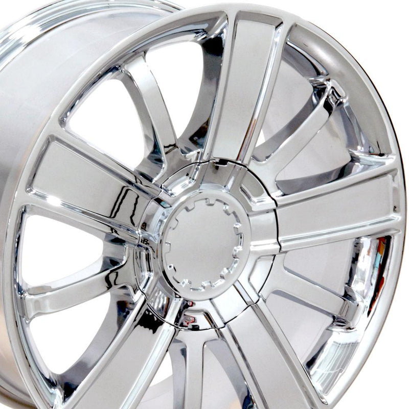 Wheel 20in Replica CV77 fits Chevrolet 20x9 Chrome