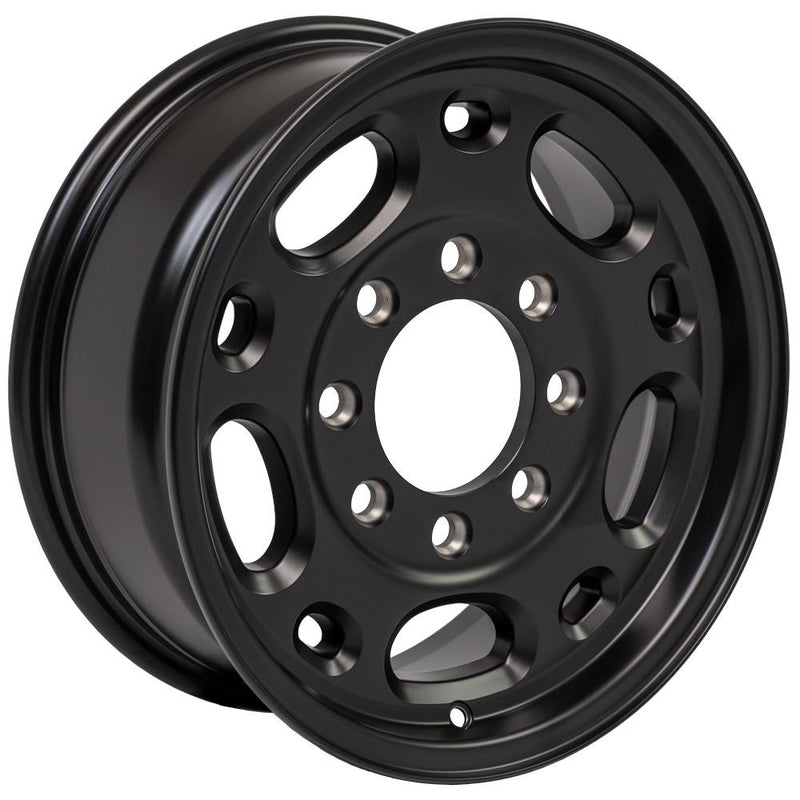 Wheel 16in Replica CV82 fits Chevrolet 8 Lug Suburban 16x6.5 Black