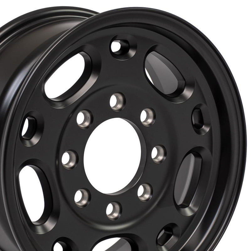 Wheel 16in Replica CV82 fits Chevrolet 8 Lug Suburban 16x6.5 Black