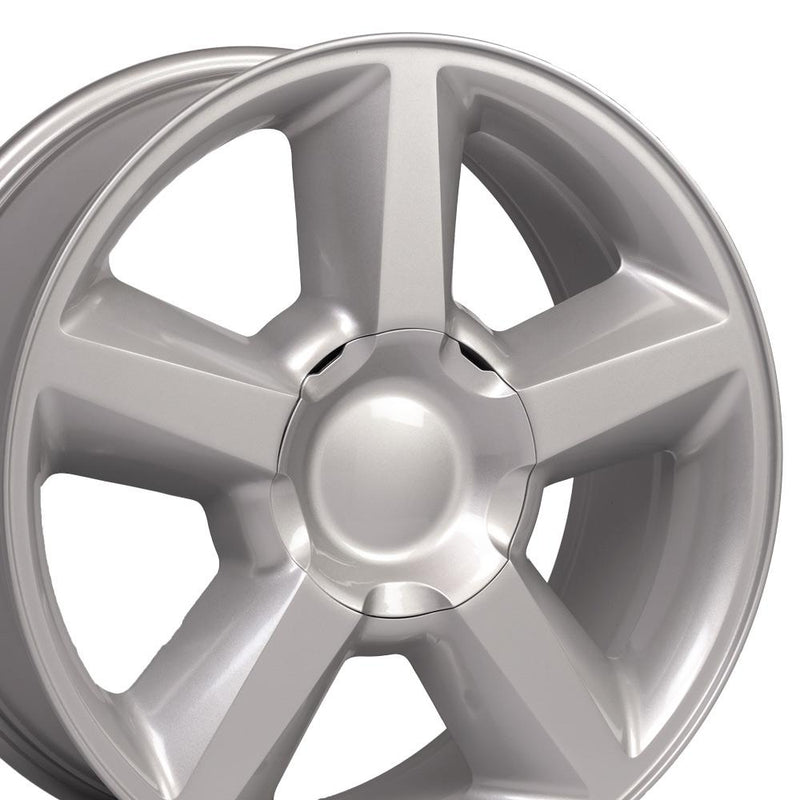 Wheel 20in Replica CV83 fits Chevrolet Tahoe 20x8.5 Silver