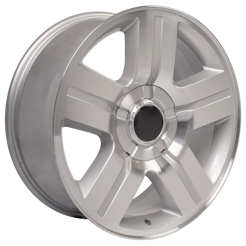 Wheel 20in Replica CV84 fits Chevrolet Silverado 20x8.5 Silver