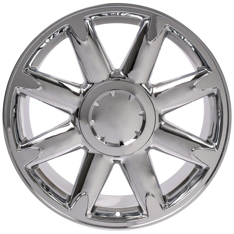 Wheel 20in Replica CV85 fits GMC Sierra 20x8.5 Chrome