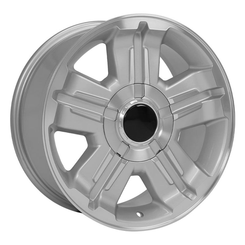 Wheel 18in Replica CV88 fits Chevrolet 18x8 Silver