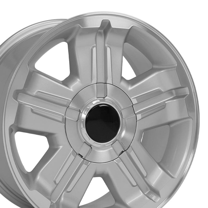 Wheel 18in Replica CV88 fits Chevrolet 18x8 Silver