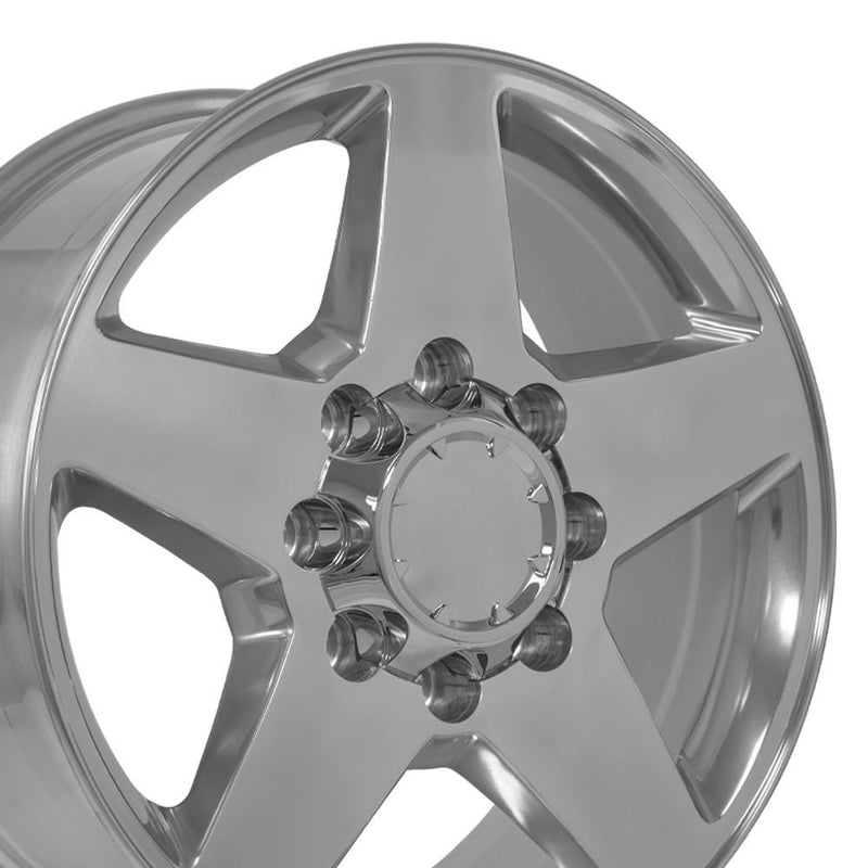 Wheel 20in Replica CV91A fits 8 Lug Chevrolet 20x8.5 Polished