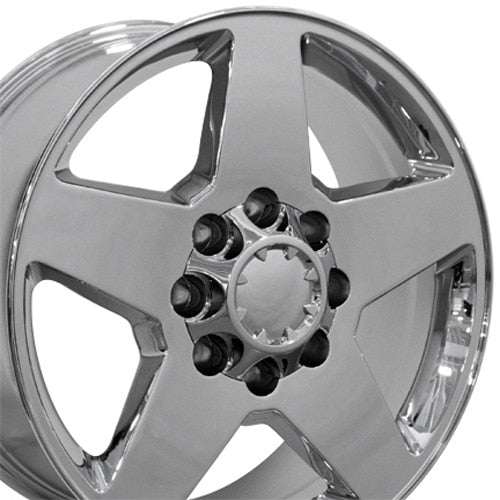Wheel 20in Replica CV91B fits 8 Lug Chevrolet 20x8.5 Chrome