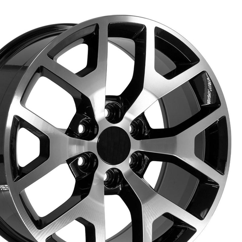 Wheel 20in Replica CV92 fits GMC Sierra 20x9 Machined