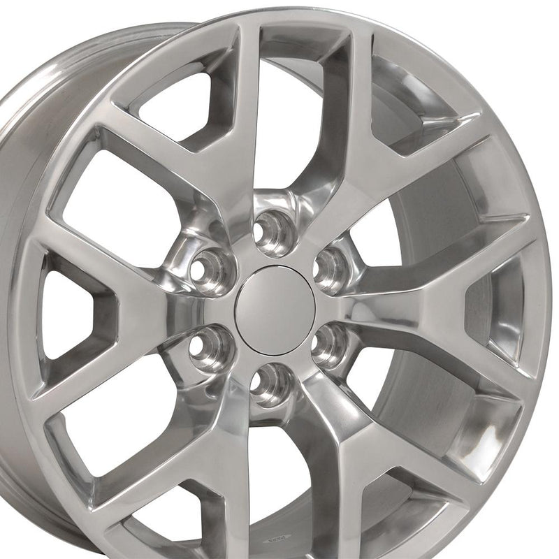 Wheel 20in Replica CV92 fits GMC Sierra 20x9 Polished