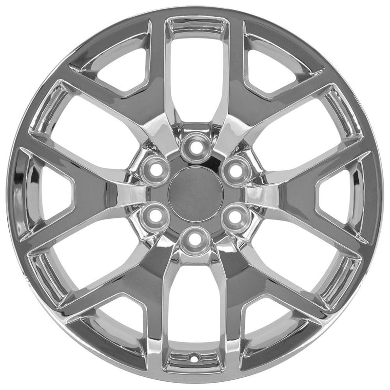 Wheel 22in Replica CV92 fits GMC Sierra 22x9 Chrome