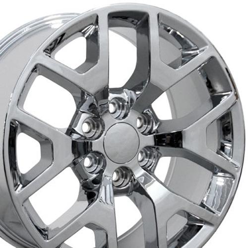 Wheel 22in Replica CV92 fits GMC Sierra 22x9 Chrome