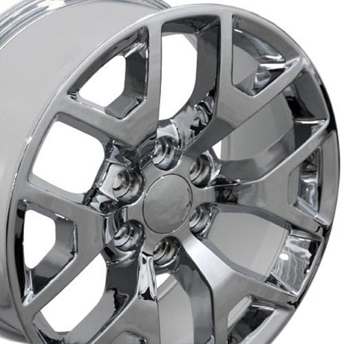 Wheel 22in Replica CV92 fits GMC Sierra 22x9 Chrome