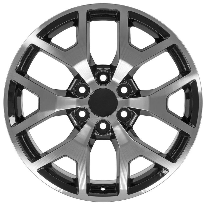 Wheel 22in Replica CV92 fits GMC Sierra 22x9 Machined