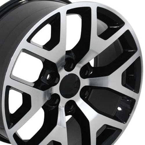 Wheel 22in Replica CV92 fits GMC Sierra 22x9 Machined
