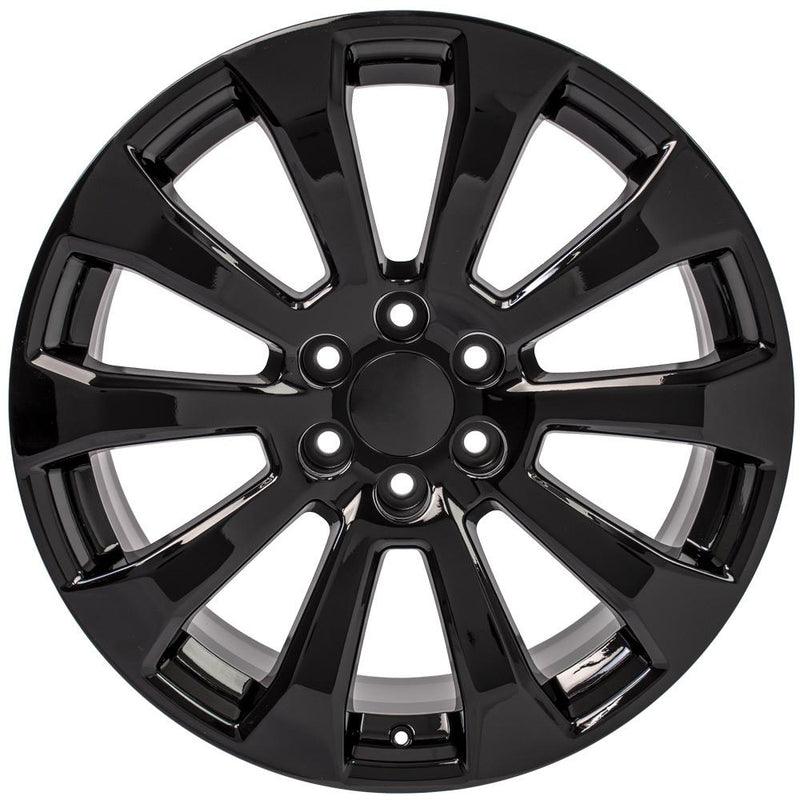 Wheel 22in Replica CV95 fits Chevrolet Silverado 22x9 Black