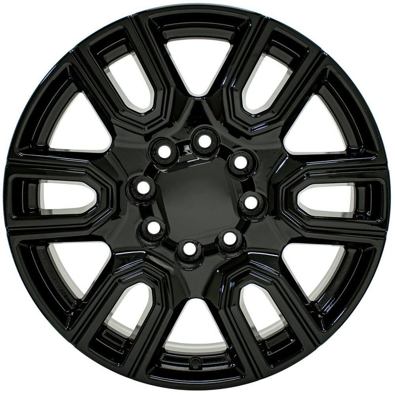 Wheel 20in Replica CV96B fits GMC Sierra 2500/3500 20x8.5 Gloss Black
