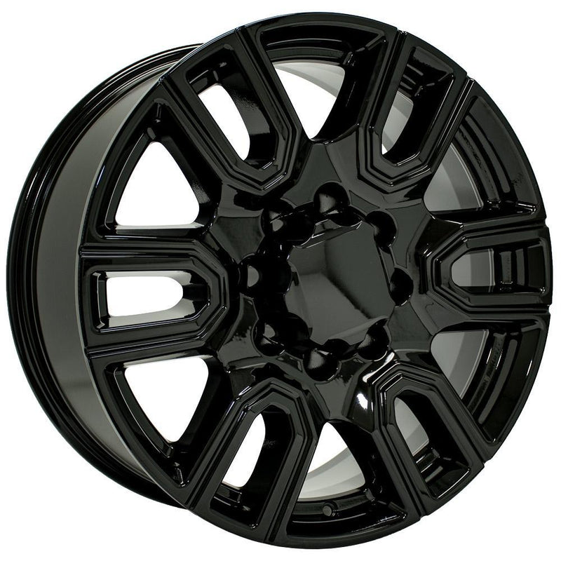 Wheel 20in Replica CV96B fits GMC Sierra 2500/3500 20x8.5 Gloss Black