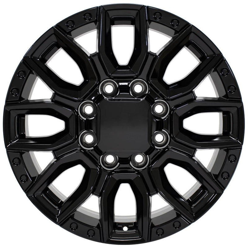 Wheel 20in Replica CV97A fits GMC Sierra 2500/3500 20x8.5 Gloss Black
