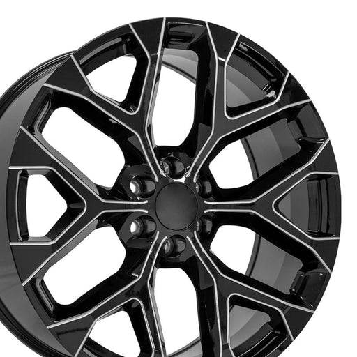 Wheel OE Wheels LLC CV98B-24100-6550-24BM