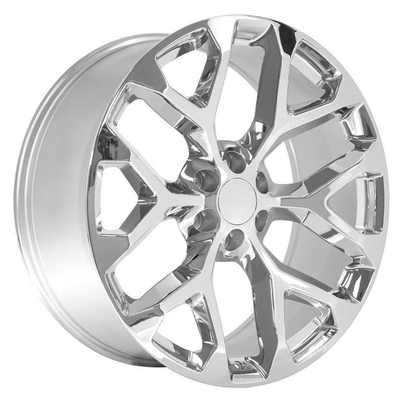 Wheel 24in Replica CV98B fits Chevy Silverado 24x10 Chrome