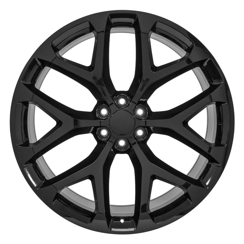 Wheel 26in Replica CV98B fits Chevy Silverado 26x10 Black