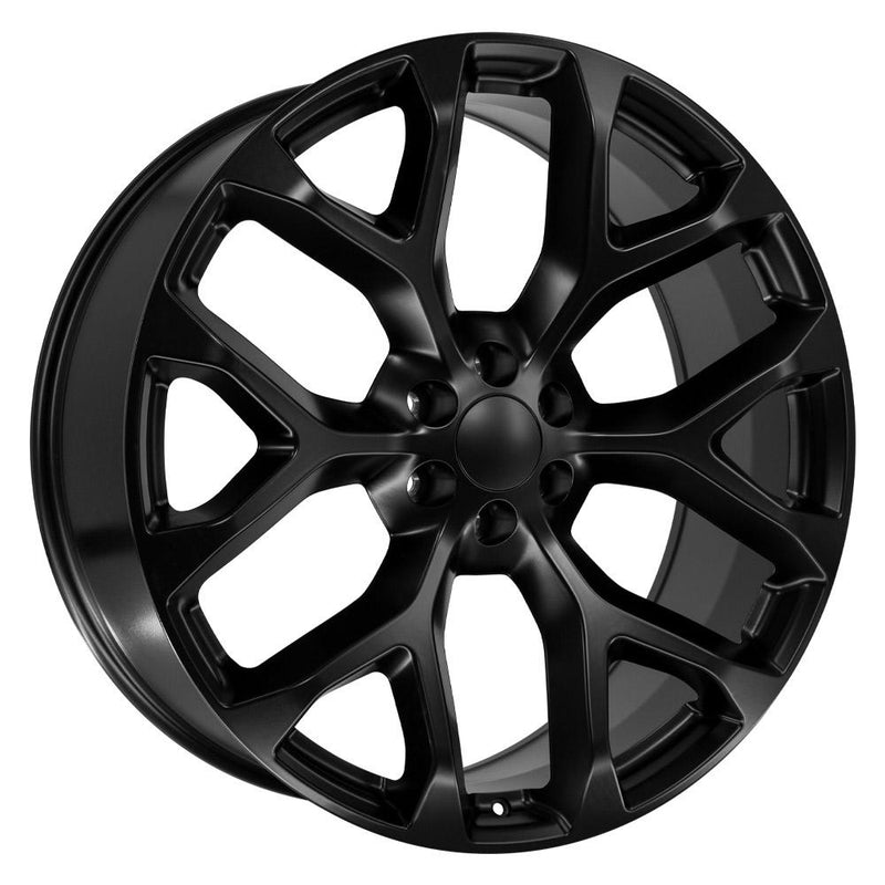 Wheel 26in Replica CV98B fits Chevy Silverado 26x10 Satin Black
