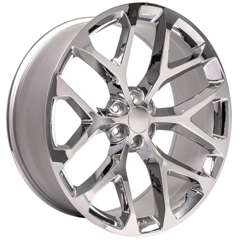 Wheel 26in Replica CV98B fits Chevy Silverado 26x10 Chrome