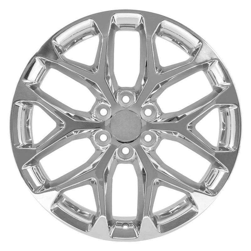 Wheel 22in Replica CV98C fits Chevrolet Silverado 1500 22x9 Chrome