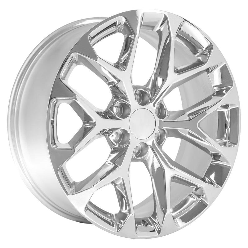 Wheel 22in Replica CV98C fits Chevrolet Silverado 1500 22x9 Chrome