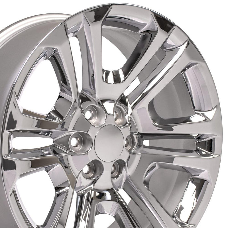 Wheel 22in Replica CV99 fits GMC Sierra 22x9 Chrome