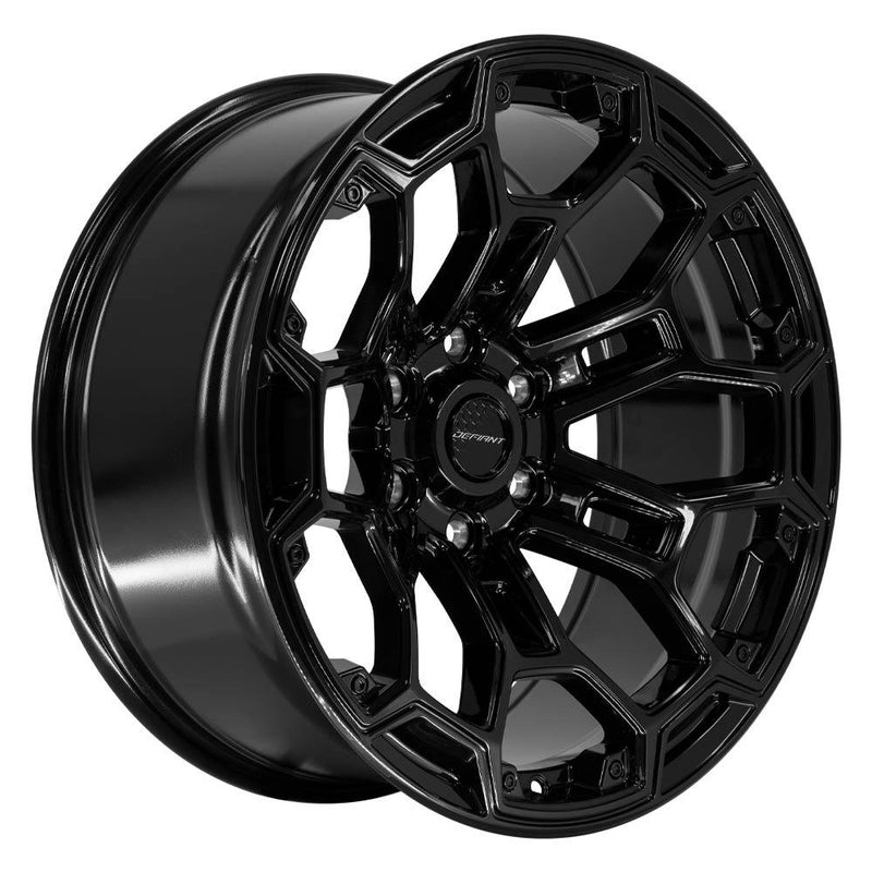 Wheel DEFIANT DF03 20x9 6x5.5in -12et in Gloss Black