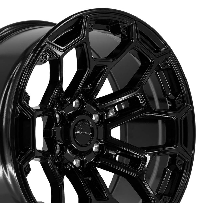 Wheel DEFIANT DF03 20x9 6x5.5in -12et in Gloss Black