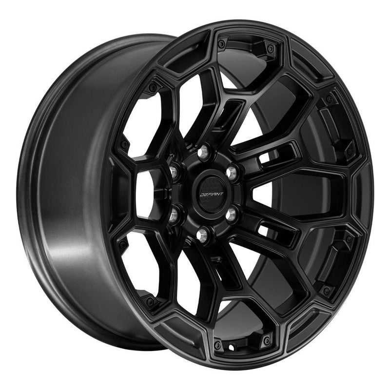 Wheel DEFIANT DF03 20x9 6x5.5in -12et in Satin Black w/ Satin Charcoal